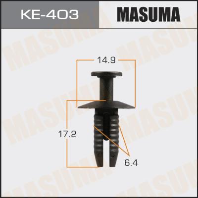 Клипса автомобильная "Masuma" KE-403