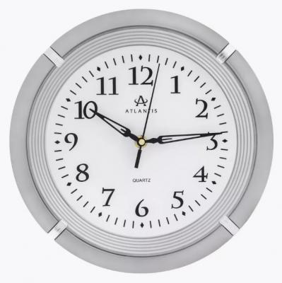 Часы настенные Atlantis GD-8303B silver