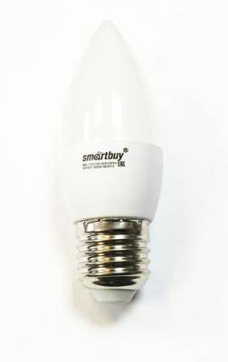 LED лампа C37/07W/4000/E27, Smartbuy