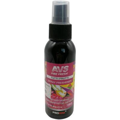 Ароматизатор спрей AVS AFS-012 Stop Smell, тутти-фрутти 100мл.